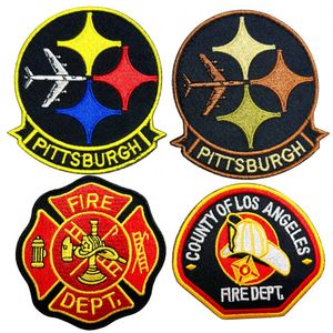 Patchs personnalisés en gros, thermocollants, badges appliqués 3D, brodés, à coudre ou à repasser pour vêtements - Product Image 1