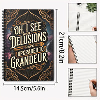 Carnet d'étude personnalisé avec versets chrétiens vintage, format B6 B5 A5 A6, journaux de prière, cahier de versets bibliques
