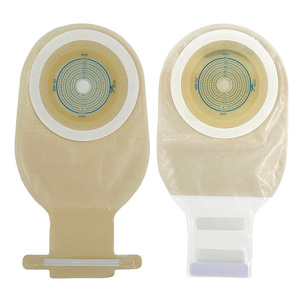 Medical one-piece open ostomy bag, abdominal binder, waist belt, rectal diversion stoma, <b>stool</b> bag, anal bag, stoma care - Product Image 5