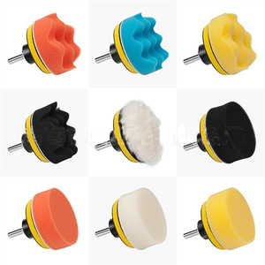 ชุดฟองน้ำขัดเงาขนาด 3 นิ้ว 20 ชิ้น สำหรับขัดเคลือบสีรถยนต์ แผ่นขัดเคลือบเงาแบบมีกาวในตัว 11 ชิ้น - Product Image 5