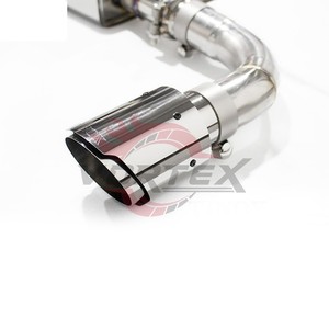 Vortex Custom Stainless Steel <b>Exhaust</b> System For Audi Q7 3.0T 3.6 2005-2015 Adjustable Valve Direct Fit Offroad Catback Muffler - Product Image 6