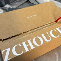 Boîtes d'expédition en carton ondulé personnalisées avec bandes de déchirement, boîtes d'expédition haute résistance, boîtes d'emballage pliables pour le commerce électronique