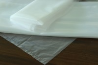Sac ouvert à dessus plat en polyéthylène LDPE personnalisé suremballage pochette debout avec joint inférieur pour l'utilisation d'emballage d'impression offset