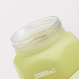Gradiente Estilo simple Diseños de moda Gran capacidad Taza de fitness al aire libre Tazas de viaje Eventos deportivos escolares Regalos Botella de agua - Product Image 3
