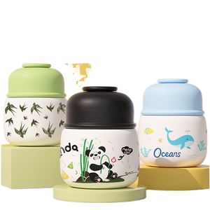 M Pot Braised Beaker, Mug isotherme sous vide en acier inoxydable 316 pour aliments pour bébés, portable pour le camping - Product Image 1