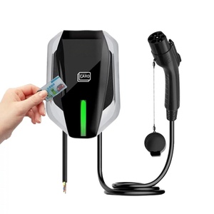 Station de recharge pour véhicules électriques murale certifiée CE, nouvelle, 22 kW, 7 kW, 32 A, niveau <span class=keywords><strong>2</strong></span>, <span class=keywords><strong>type</strong></span> GBT <span class=keywords><strong>2</strong></span>, IP55, monophasée, application RFID OCPP - Product Image 1