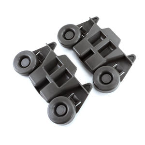 Ruedas para lavavajillas W10195416, rueda de plástico para bandeja inferior, piezas para lavavajillas KitchenAid Whirlpool - Product Image 1