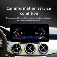 Système Linux 10,25/12,3 pouces pour voiture Mercedes-Benz Classe GLA X156 / C117 / W176, lecteur vidéo de navigation CarPlay, Android Auto