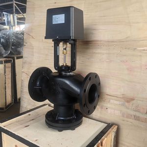 วาล์วควบคุมสองทาง Boyuan Electric EDRV 150Nm สำหรับอุตสาหกรรมเคมี ควบคุมการไหลที่อุณหภูมิห้อง - Product Image 3