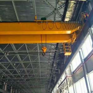 Grue à double poutre robuste pour les opérations d'entrepôt, grue à double poutre à grande capacité pour le levage industriel - Product Image 1