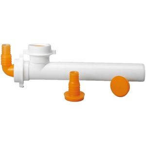 การติดตั้ง2ทางพร้อมแหล่งพลังงานไฟฟ้า40x230มม. สำหรับเชื่อมต่อเครื่องซักผ้าและชิ้นส่วนเครื่องล้างจาน - Product Image 1