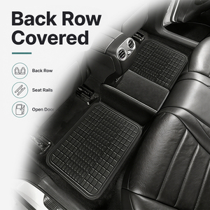 Alfombrillas de Goma para Coche Fáciles de Limpiar, 4 Piezas, Protector de Suelo para Todo Tipo de Clima, Protección Contra Lluvia, Barro y Suciedad, Envío Directo desde la UE, Polonia - Product Image 4