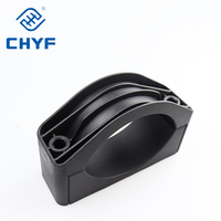 Collier de serrage en plastique haute tension pour câbles de poste électrique, support de fixation pour câblage 90-150