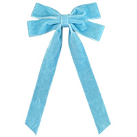 Nouvelle Pince à Cheveux Princesse en Ruban de Velours Doux Hiver, Nœud Papillon Façonné à la Main, Accessoire Cheveux Inspiré du Ballet pour Filles
