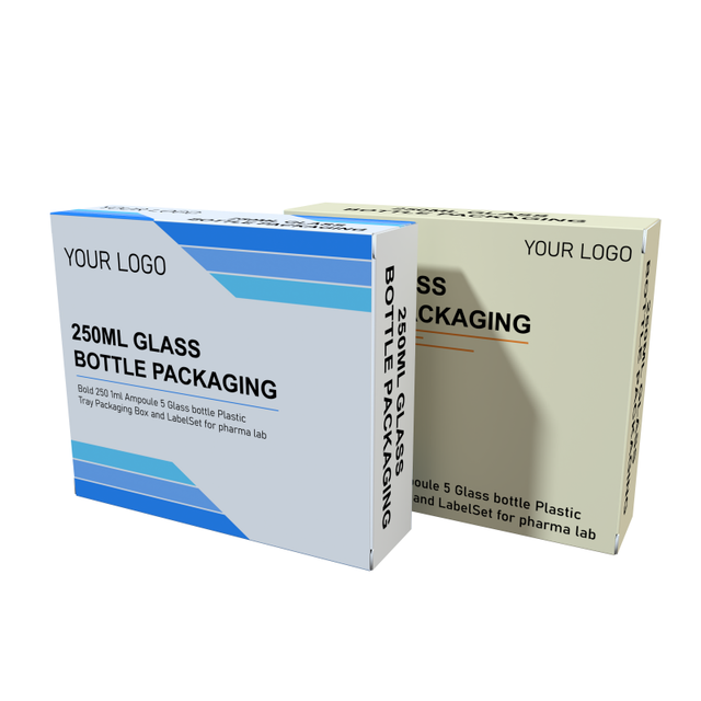Folding Carton Medicine Pharma Paper Packaging Boxes for Medicine Liquid Packaging