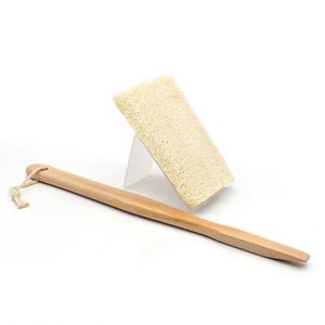 Bathroom Accessories Long Handle Detachable <b>Bath</b> Brush with Loofah - Product Image 2