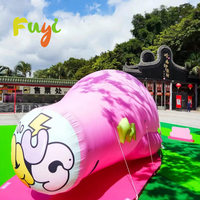Nouveau design 2026 : Cerise gonflable géante en promotion, modèle de cerise gonflable personnalisé pour la décoration de fêtes et d'événements et la publicité