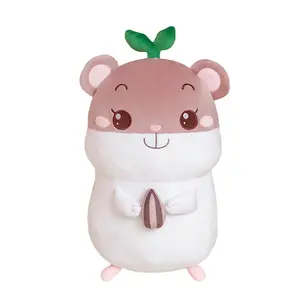 Hamtaro-poupée en peluche, pour enfant, adorable jouet Super doux, style japonais, dessin animé, cadeau d'anniversaire