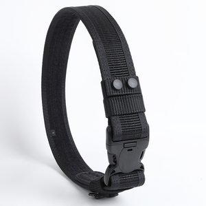 Cinturones Negros DF 096, Cinturones Negros y Blancos para Ceremonia, Cinturones de Servicio para Hombre, Accesorios de Uniforme de Seguridad para Hombre - Product Image 3