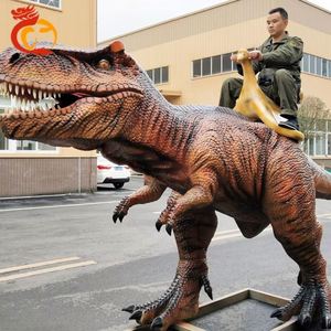 Dinosaure Animatronique Commercial en Métal, Sonore et Mobile, en Acier Résistant à la Corrosion, Personnalisable pour Centres Commerciaux et Aéroports - Product Image 2