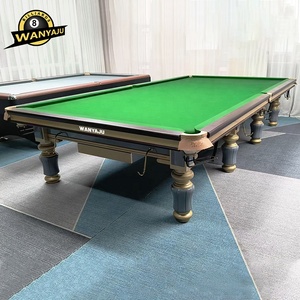 <span class=keywords><strong>Table</strong></span> de <span class=keywords><strong>Snooker</strong></span> Professionnelle Personnalisable de 12 pieds à <span class=keywords><strong>Prix</strong></span> de Gros, avec Ardoise en Marbre Premium et Coussinets en Bois Massif - Product Image 2