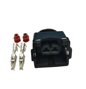 2 Pin Female 1-825414-5 AMP Auto Connector EV1 Rectangular Junior Timer 1 Row Sensor Housing Connectors