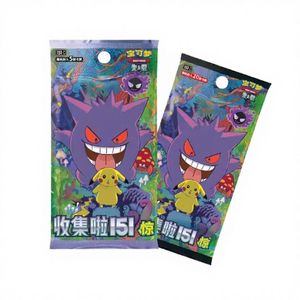 Boîte de boosters <span class=keywords><strong>Pokémon</strong></span> TCG 151 Surprise en chinois simplifié, collection série 151, avec cartes <span class=keywords><strong>Pokémon</strong></span> Gengar <span class=keywords><strong>Pikachu</strong></span>, 151 cartes du Japon - Product Image 6