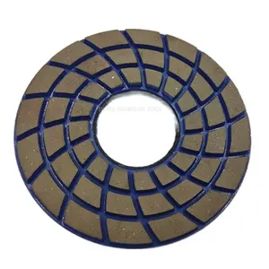7 Zoll Diamant-Ausreibungswerkzeuge Metallbindung Terrazzo Granit Steinpolieren Schleifpads für Bodenmaschine Diamant-Schleifpads