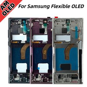 Écran <span class=keywords><strong>OLED</strong></span> pour S22 Ultra 5G S908 6,8 pouces 120Hz avec numériseur d'empreintes digitales et luminosité 400cd+ - Product Image 2