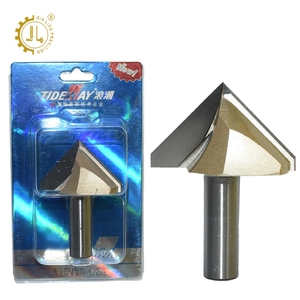 Tideway V rãnh Bộ định tuyến bit cacbua nghiêng 3D V rãnh CNC bit 90 độ cacbua công nghiệp v BT cho Bộ định tuyến CNC - Product Image 4