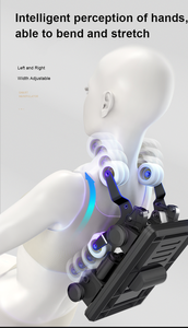 كرسي تدليك 5D كرسي تدليك فاخر من شيتسو لكامل الجسم 4D بلا جاذبية أفضل جودة كرسي تدليك بضغط الهواء - Product Image 2