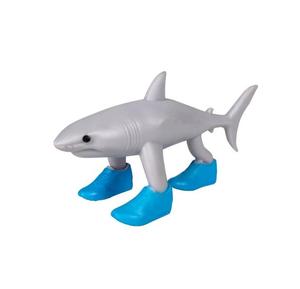 Tungtungtung sahur tralelo tralala brainrot ITALIANO tralero tralala Đồ chơi cá mập đồ trang trí trang trí máy tính để bàn PVC - Product Image 1