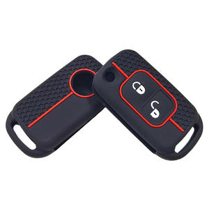 Housse de <span class=keywords><strong>protection</strong></span> de clé de voiture en silicone populaire pour <span class=keywords><strong>Mercedes</strong></span> Benz C S M ML E Coque de clé à distance rabattable <span class=keywords><strong>Protection</strong></span> de clé à distance 2 boutons - Product Image 1