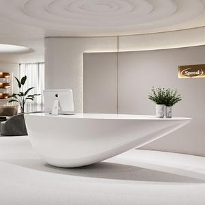 Q016 High End Durable CEO Room FRP <b>Bar</b> Counter Reception Desk for Nightclub Lounge Hotel <b>Bar</b> Restaurant Patio Private Club - Product Image 1