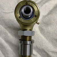 Rotule flexible Johnny Joints reconstruible, filetage 1.25, acier chromé zingué, droite/gauche, avec trou de 14 mm, précision P0/P6/P5
