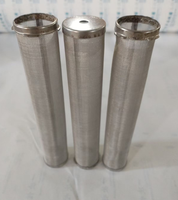 Tube perforé en acier inoxydable SS 304, filtre à écran rond, tube perforé soudé en acier inoxydable, tube métallique perforé