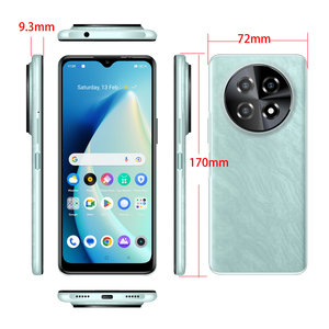 Mở Khóa 4G <span class=keywords><strong>Android</strong></span> 15 Tốt Nhất Điện Thoại Thông Minh OEM 128GB Dual Sim Mỏng NFC 2025 HD Amoled Màn Hình Pháp Hoạt Động Giá Rẻ Thực Hiện Trung Quốc - Product Image 5