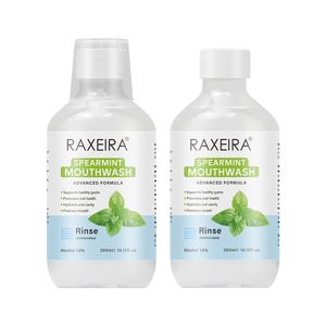 <span class=keywords><strong>Enjuague</strong></span> <span class=keywords><strong>Bucal</strong></span> de Menta Verde de 300 ml a Precio Económico para el Cuidado <span class=keywords><strong>Bucal</strong></span> Diario, Hidratante y Refrescante, con Logotipo Personalizado - Product Image 1