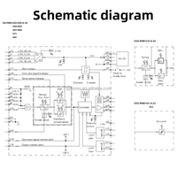 Module amplificateur de valve proportionnelle 24VDC, remplacement pour Vickers EEA-PAM-513-D-33