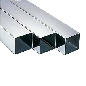 ASTM A500 Hollow Section galvanized Mild Steel Profile Ms Rectangular Tube and Square Pipe