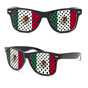 Lunettes de soleil personnalisées pour événements sportifs, drapeaux nationaux du Brésil, d'Argentine, du Canada, cadeaux, fête, football, autocollants pour lunettes, lunettes de soleil pour hommes - Product Image 5