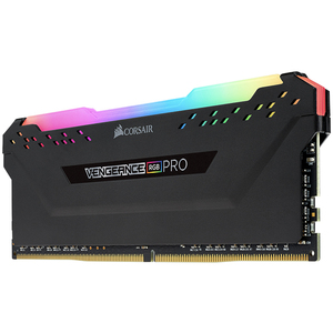 Kit de mémoire d'occasion VENGEANCE RGB PRO 8GB (1 x 8GB) DDR4 DRAM 3000MHz C16 – Noir VENGEANCE RGB - Product Image 4