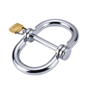Esposas de cadena de acero inoxidable, equipo sexual al por mayor con doble bloqueo, esposas de mano de metal para sexo - Product Image 5