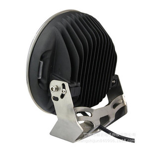 Faros delanteros LED de 185W y 9 pulgadas para camión 4x4 todoterreno, 37 Uds. * 5W, lámpara de trabajo de conducción SPOT con cubierta Biue negra y roja - Product Image 4