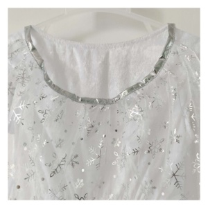La fabbrica vende direttamente le neonate vestito estivo festa di compleanno <span class=keywords><strong>abiti</strong></span> da fiaba vestito bianco <span class=keywords><strong>Elsa</strong></span> - Product Image 6