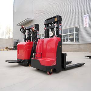 Apilador eléctrico de paletas 1.2ton 1.5ton 1500kg 3000mm, elevador eléctrico completo apilador de montacargas elevador de tijera apilador eléctrico Poweed - Product Image 4