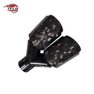 <span class=keywords><strong>Embout</strong></span> d'échappement en fibre de carbone brillante forgé pour la série <span class=keywords><strong>Akrapovic</strong></span> |   Tuyau d'échappement intérieur noir universel | Modification haut de gamme - Product Image 4