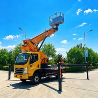 Plateforme de travail aérien montée sur véhicule FOTON 35m avec nacelle télescopique