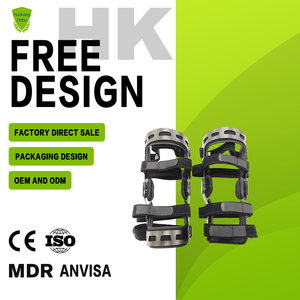 Dành cho người lớn chỉnh hình chân ổn định Brace bản lề Rom đầu gối nẹp Brace hỗ trợ cho gãy xương chân bảo vệ - Product Image 1