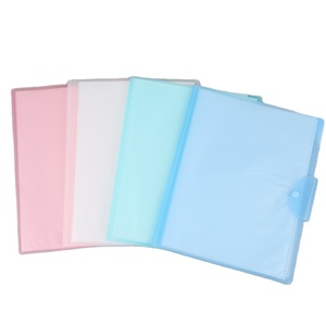 Ví Tài Liệu Nút Bấm Có Thể Mở Rộng Kích Thước Giấy A4 PP Nhiều Màu Bìa Đựng Hồ Sơ Nhựa Treo Trong Suốt Cho Văn Phòng - Product Image 1